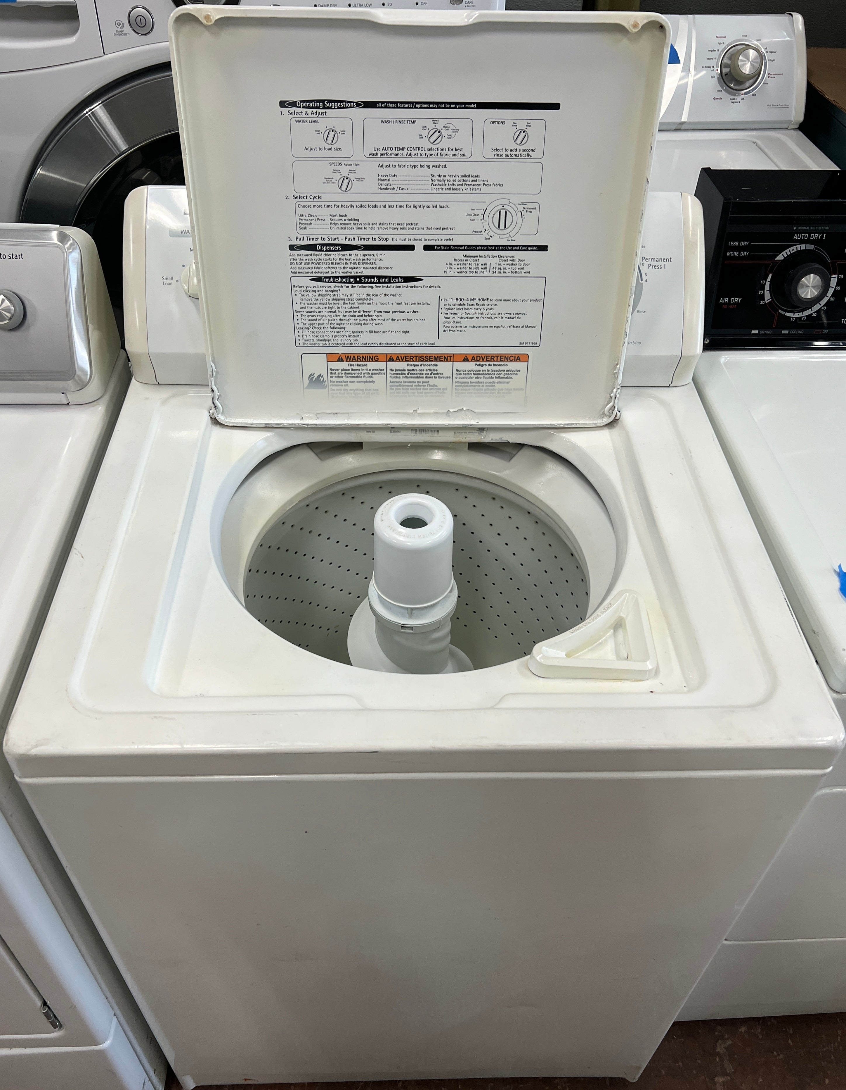 Kenmore commercial deals heavy duty washer