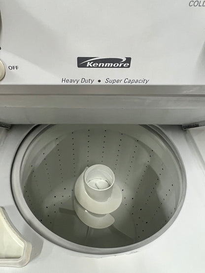 27" Kenmore Stackable Laundry Center, Washer and Gas Dryer in White 888431