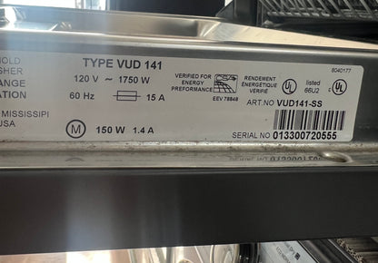 Viking Professional Stainless Steel Dishwasher Panel Ready 888227