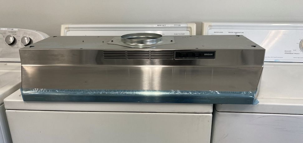36 Inch  Broan Over The Range Hood in Stainless Steel, 888438