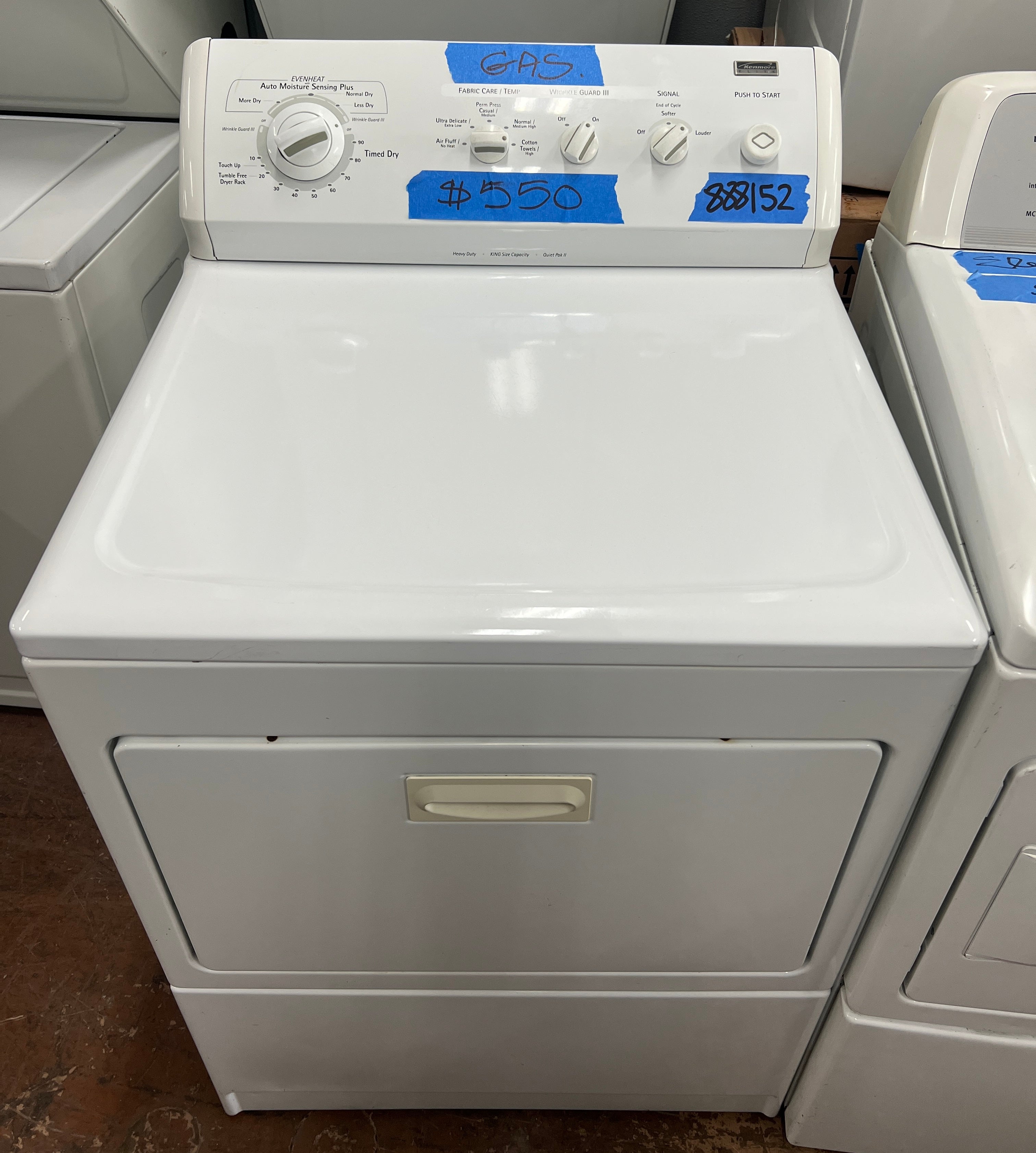 Kenmore dryer online rack