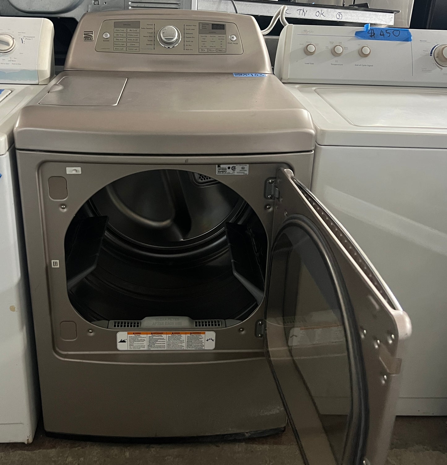 Kenmore Front Load Electric Dryer Used Working 888403